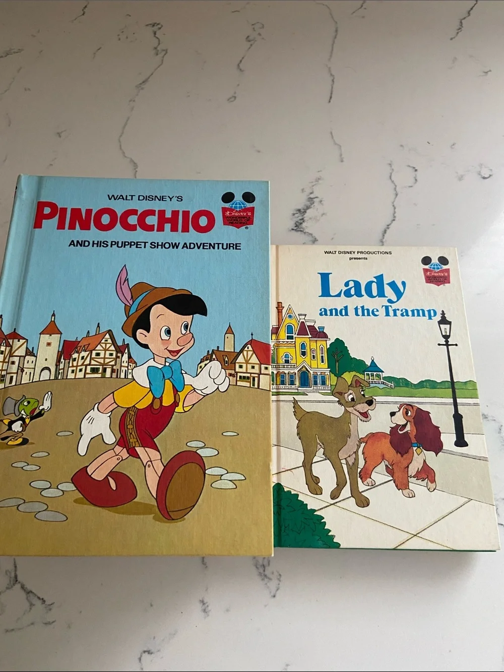Vintage Disney Wonderful World of Reading 17 Hardcover Book Lot